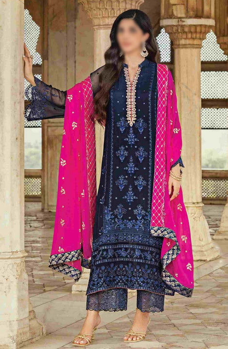 Tahra Unstitch Formal collection by Zainab Chottani D-09 SULTANA