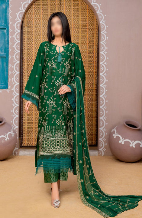 Signature Fancy Lawn Embroidered Collection Vol 02 2024 Design 01