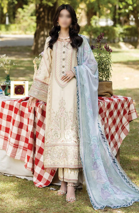 Jaan-E-Adaa Lawn Collection By Imrozia IPL - 01 MANAN