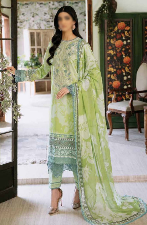 Roheenaz Flora Unstitched Printed Lawn Collection RNP-05B EUPHORIA