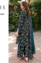 Farasha The Winter Whispers Unstitched Khaddar 2024 D-01 ARIS