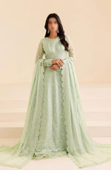 Farasha Lumiere Unstitched Festive Formals 2024  D-04 Aqua Dream