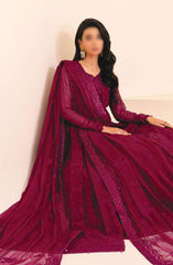 Farasha Lumiere Unstitched Festive Formals 2024  D-05 Mystic Mauve