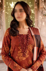 Farasha The Winter Whispers Unstitched Khaddar 2024 D-05 AMBRAE