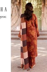 Farasha The Winter Whispers Unstitched Khaddar 2024 D-05 AMBRAE