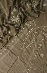 Exclusive Embroidered Karandi Collection by Marjjan D-102 C