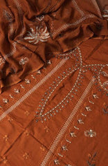 Exclusive Embroidered Karandi Collection by Marjjan D-102 A