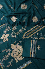 Exclusive Embroidered Wool Collection by Marjjan D-478 C