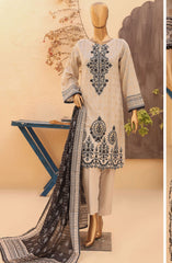 Riwayat Premium Embroidered Lawn Vol 11 D-1009