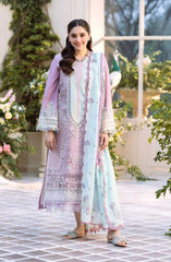 Freesia by Bin Ilyas Luxury Unstitched Lawn Summer Collection D-101 B