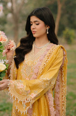 Freesia by Bin Ilyas Luxury Unstitched Lawn Summer Collection D-104 A