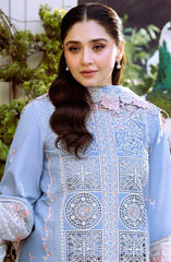 Freesia by Bin Ilyas Luxury Unstitched Lawn Summer Collection D-107 A