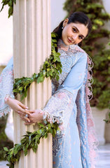 Freesia by Bin Ilyas Luxury Unstitched Lawn Summer Collection D-107 A