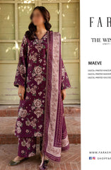 Farasha The Winter Whispers Unstitched Khaddar 2024 D-13 MAEVE