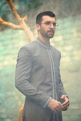 GEM Sherwani Collection Ash