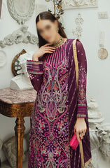 Ariyas Luxury Formal Collection By Freesia D-502 - PLUM - Roshan