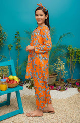 Modest Pret Spring Summer Girls Collection 2025 D- 9135 Orange