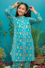 Modest Pret Spring Summer Girls Collection 2025 D- 9145 Blue