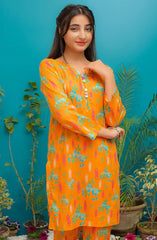 Modest Pret Spring Summer Girls Collection 2025 D- 9155 Orange