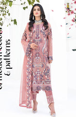 Ramsha Chevron Luxury Chiffon Collection Vol 06 D-604