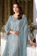 Ramsha Aangan Luxury Rawsilk Collection Vol 01 D-109