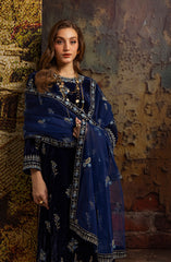 Merakish Luxury Velvet Collection 2024 D-01 Admiral Blue