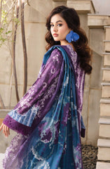 Aafreen Embroidered Lawn Collection 2025 By Riaz Arts D-162