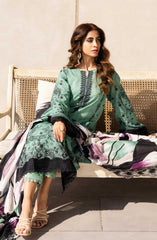 Aafreen Embroidered Lawn Collection 2025 By Riaz Arts D-165