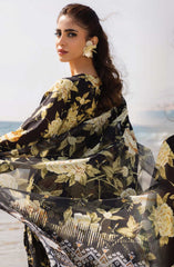 Afreen Embroidered Laser Cut Lawn Collection 2025 By Riaz Arts D-169