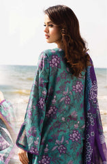 Afreen Embroidered Laser Cut Lawn Collection 2025 By Riaz Arts D-176