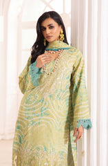 Aafreen Embroidered Laser Cut Lawn Collection By Riaz Arts D-188