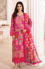 Aafreen Embroidered Laser Cut Lawn Collection By Riaz Arts D-189