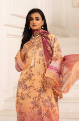 Aafreen Embroidered Laser Cut Lawn Collection By Riaz Arts D-190