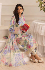 Aafreen Embroidered Laser Cut Lawn Collection By Riaz Arts D-192