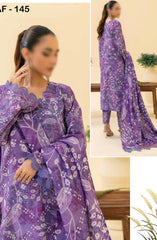 Afreen Embroidered Chikankari Khaddar Collection With Wool Shawl D-145