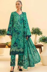 Afreen Embroidered Chikankari Khaddar Collection With Wool Shawl D-149