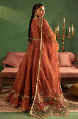 Abrish Luxury Formal Collection By Diara Couture D-US-607 -ANARKALI RUST