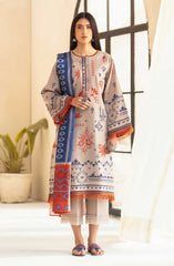 Aaina by Bin Ilyas Unstitched Lawn Summer Collection 2025 D-81B