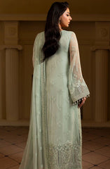 Ashnai by Lavish Premium Unstitched Festive Collection 2025 D-02 Sage Mist