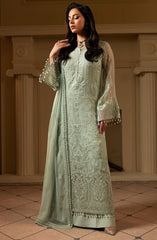 Ashnai by Lavish Premium Unstitched Festive Collection 2025 D-02 Sage Mist