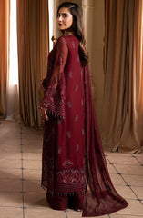 Ashnai by Lavish Premium Unstitched Festive Collection 2025 D-04 Burgundy Veil
