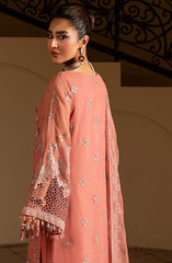 Ashnai by Lavish Premium Unstitched Festive Collection 2025 D-06 Peach Mirage
