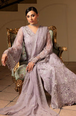 Ashnai by Lavish Premium Unstitched Festive Collection 2025 D-07 Lilac Bliss