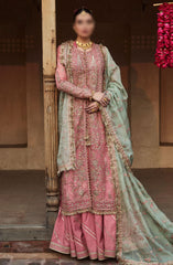 Hussain Rehar Festive Unstitched Collection 2024 D-02 Aadoo