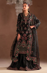 Emaan Adeel Selene Unstitched Raw Silk Collection D-01 Amarae