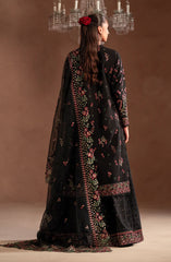 Emaan Adeel Selene Unstitched Raw Silk Collection D-01 Amarae