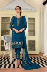 Roop Rang Stitched Collection By AL Harir Apparel D-02 Anmol Peacock