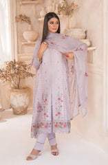 Roop Rang Stitched Collection By AL Harir Apparel D-04 Ayaana LILAC