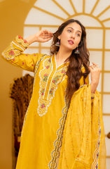 Roop Rang Stitched Collection By AL Harir Apparel D-05 Ayaat