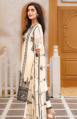 Roop Rang Stitched Collection By AL Harir Apparel D-06 Ayeza  Off white